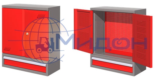 Шкаф настенный 03.001М Ferrum CLASSIC (1 ящик) 640х300хh755мм