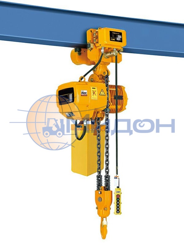Таль электрическая цепная передвижная ТЭЦП (HHBD10-04T) 10,0 т 24 м