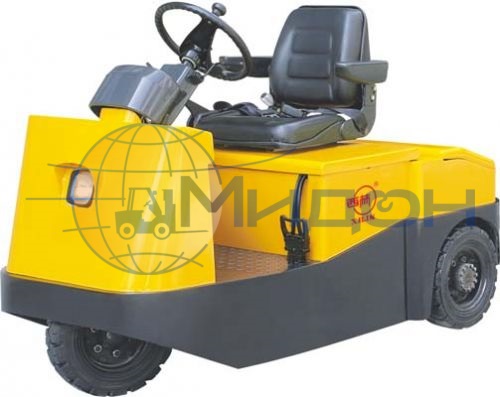 Тягач электрический XILIN 6,0 т QDD60 (двигатель DC, цельнолитые шины)