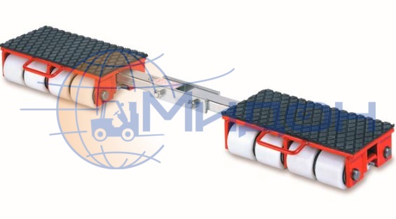 Роликовая платформа (подводная опора) неповоротная Y18 г/п 18тн