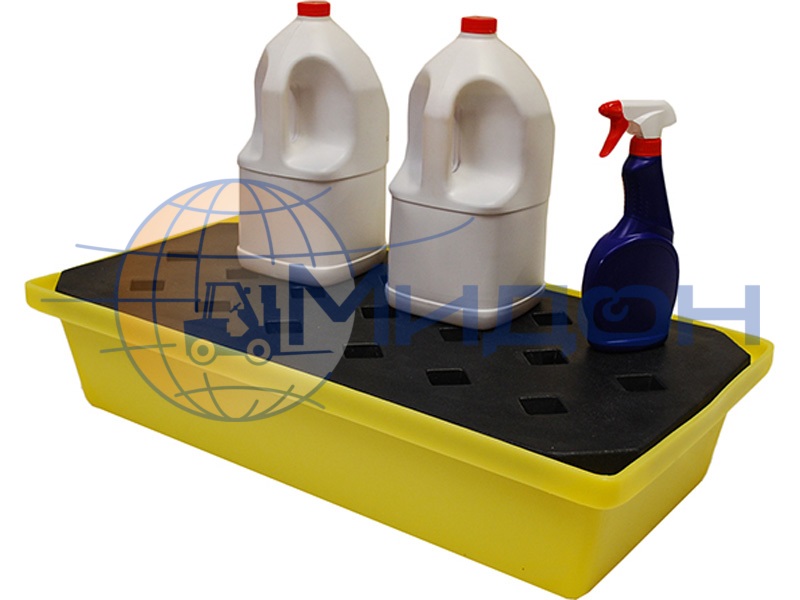 Контейнер пластиковый под локализацию ПдО 30 805 х 405 х 170 поддон со съёмной решеткой на 31 литр