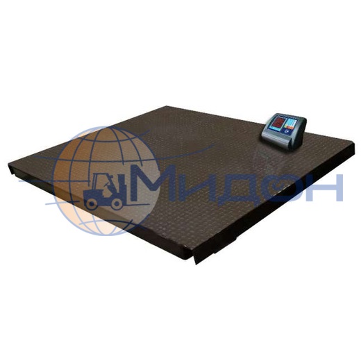 Весы товарные платформенные МИДЛ МП 600 ВЕД(Ж)А Ф-1 (800х1000) «Циклоп»