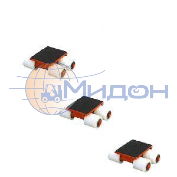 Роликовая платформа (подводная опора) неповоротная 3000R-04W (3т)