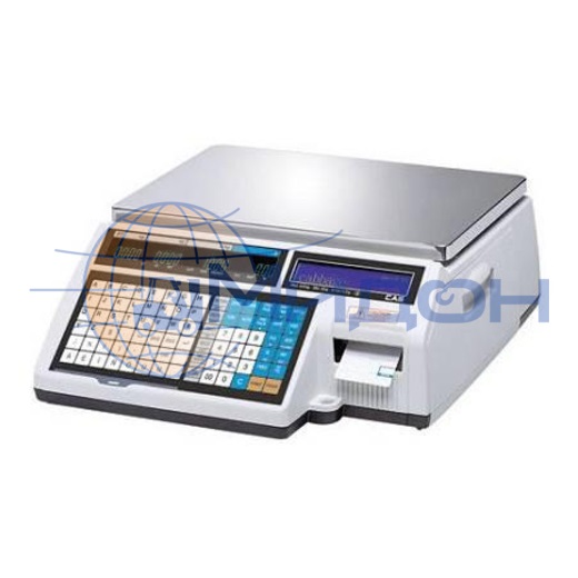 Весы торговые CAS CL-5000-15B с печатью этикеток