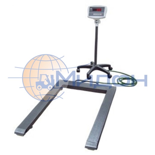 Весы паллетные ПетВес EB4-1500PC, нержавеющая сталь