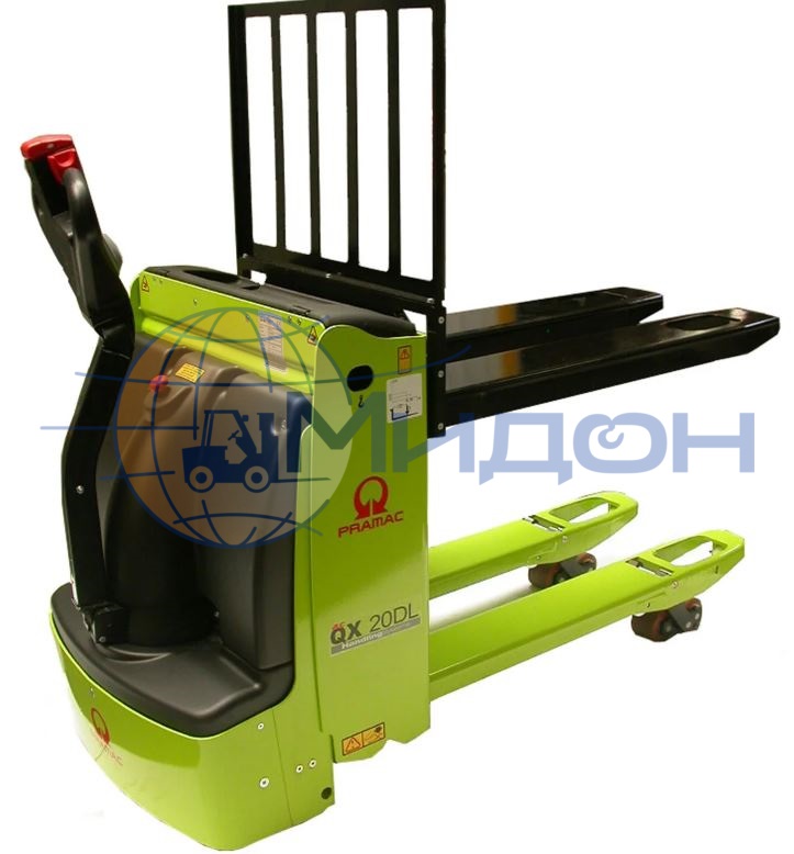Тележка самоходная (транспортировщик паллет) QX20AC S4 DOUBLE LIFT Pramac Lifter (Италия) 2000 кг, без АКБ и ЗУ, двойной подъём