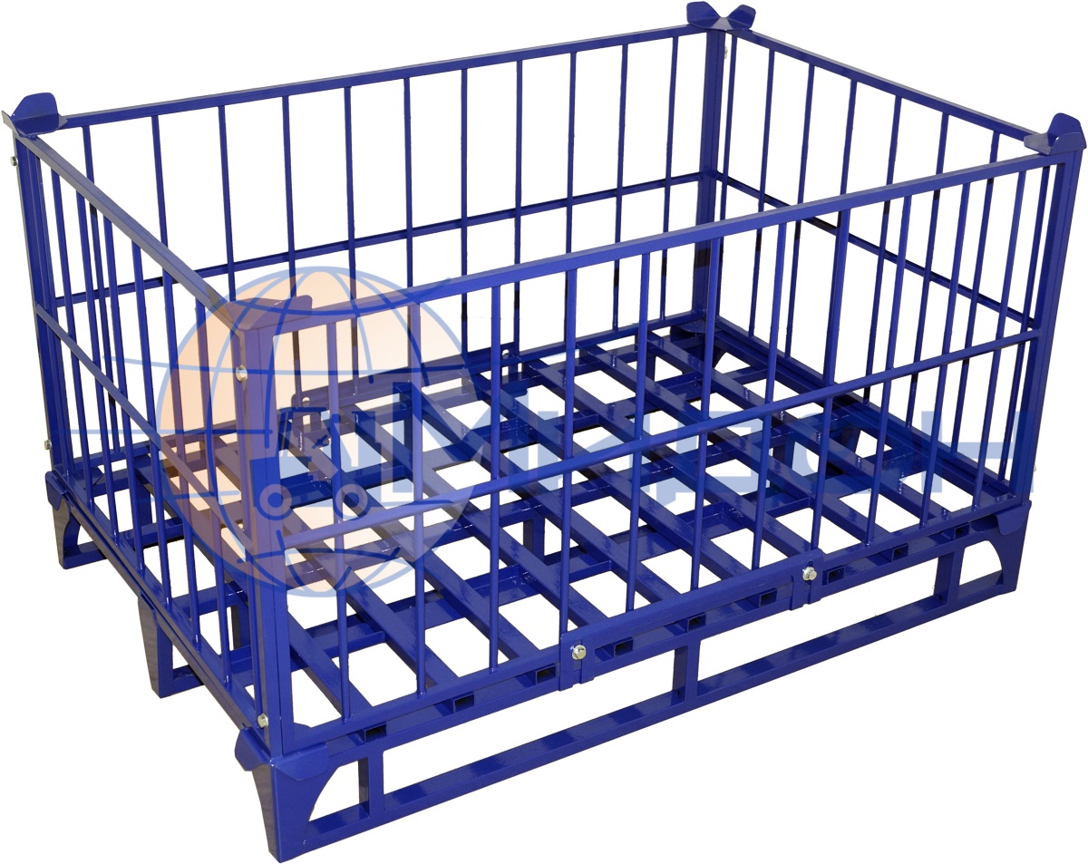 Ограждение для европоддона (решетчатое) ОПК 500 ( 800х1200х535 ) (1500кг)