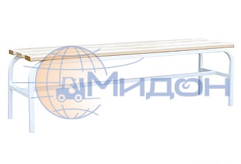 Скамья гардеробная (1500х350х450) разборная