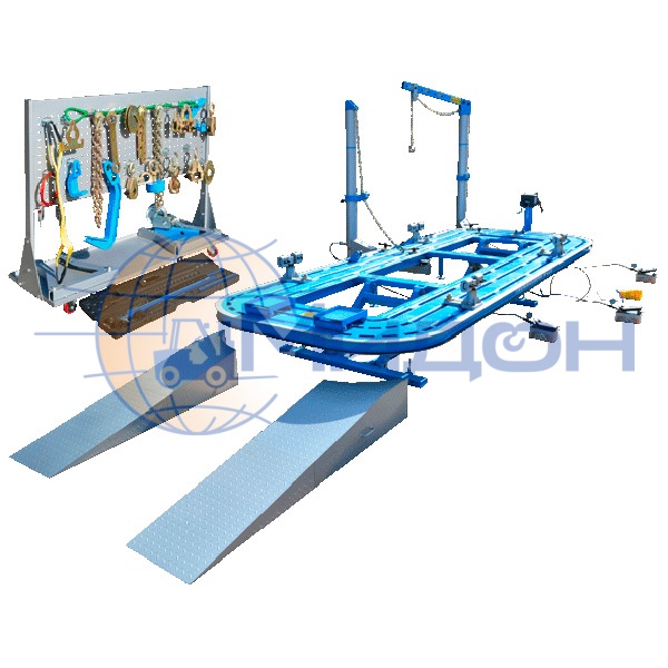 Платформенный стапель с 2-сторонним подъемом Trommelberg (Германия) B22G