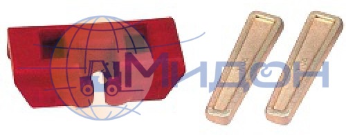 Фиксатор цепи крепящийся на раму стапеля для цепей 5/16" и 3/8" с двумя штифтами Trommelberg (Германия) D104111