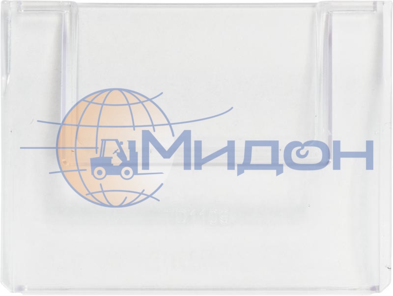 Поперечный разделитель TD 1109 к контейнерам пластиковым SK, прозрачный сплошной 105 х 79 х 2