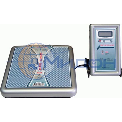 Весы медицинские ТВЕС ВМЭН-150-50/100-Д-А с настенным электронным ростомером РЭС