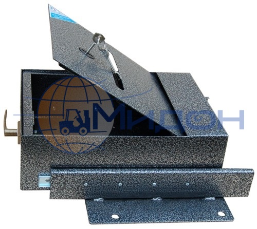 Шкаф для газели МБА-3 цвет-серебро