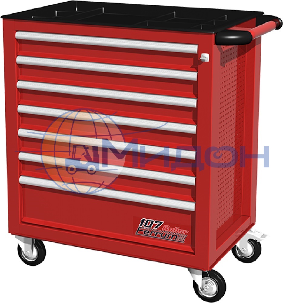 Тележка инструментальная 02.107R Ferrum CLASSIC (7 ящиков)