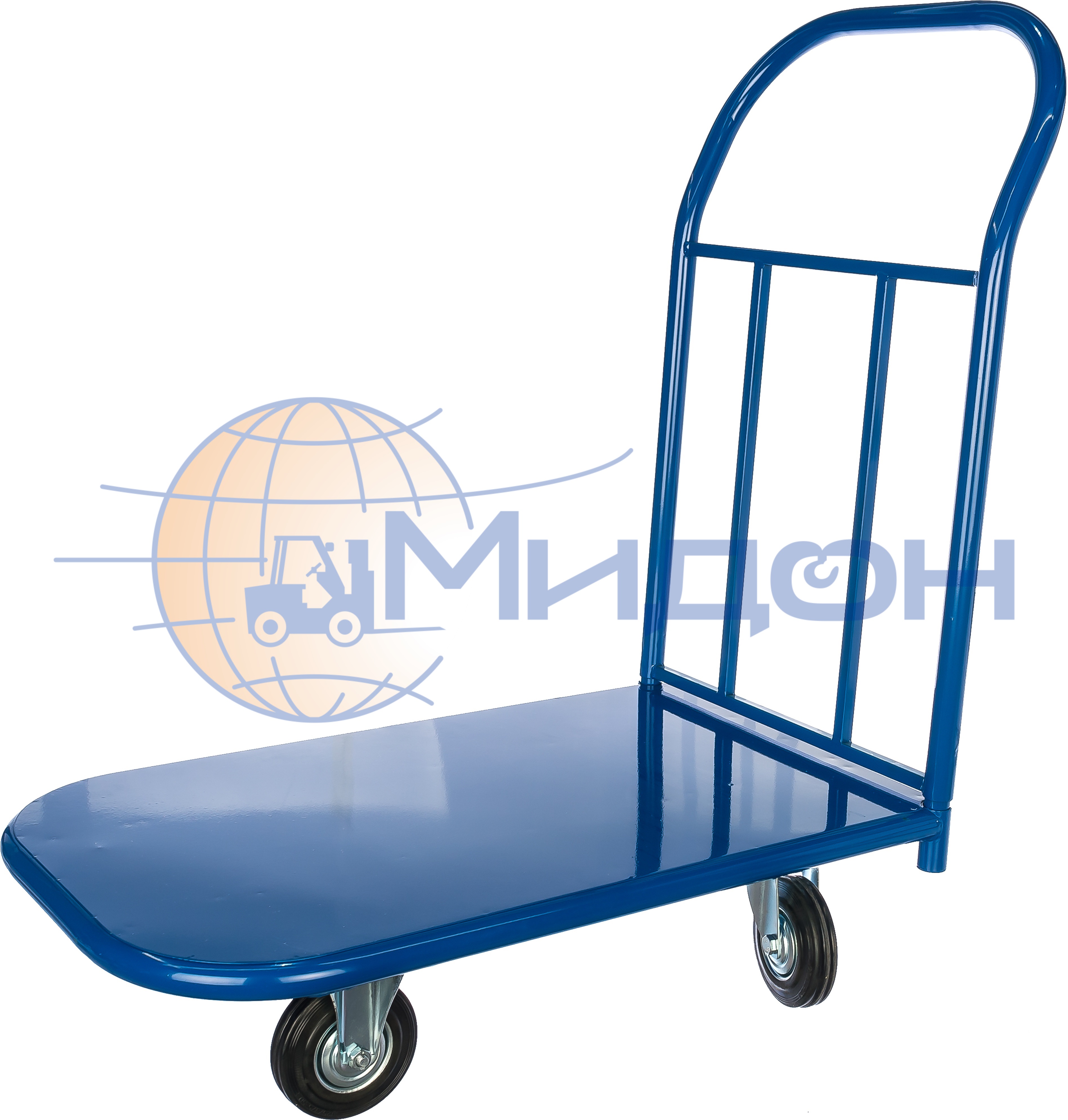 Тележка платформенная стандартная П-5.8 500х800 (колёса ф200: стандартные, Германия)