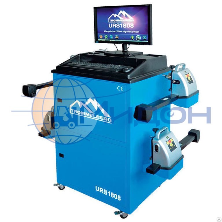 Стенд "сход-развал"  URS1808R, технология CCD, радио версия, 4х8 Trommelberg (Германия)