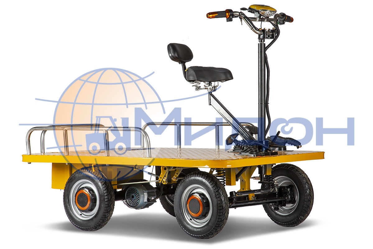Платформенная тележка электрическая RUTRIKE СКЛАД 1500 New