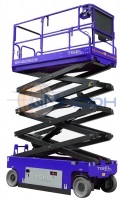 Подъёмник ножничный самоходный SP2356ES TISEL Technics (Германия) 230 кг, высота рабочая- 7,6 м