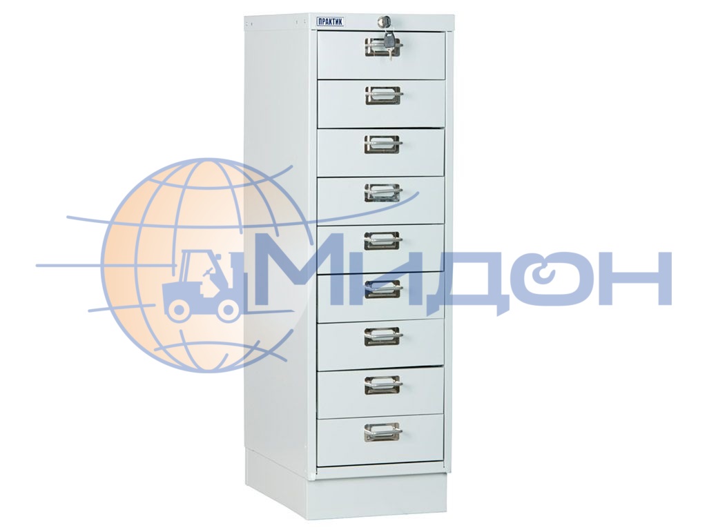 Многоящичный (картотечный) шкаф MDC-A3/910/9