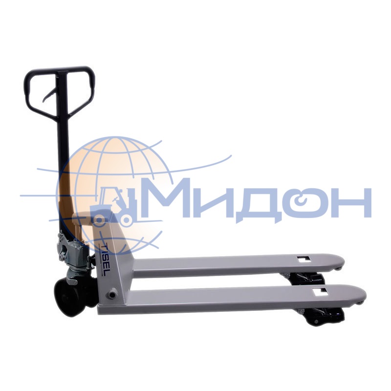 Тележка гидравлическая (рохля) T25/15- 4R TISEL Technics (Германия) 2500/1500 кг, 1150х540 мм, с боковым движением