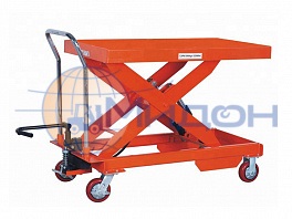 Стол подъёмный передвижной PTD2000 г/п 2000кг, подъем 380-1000мм