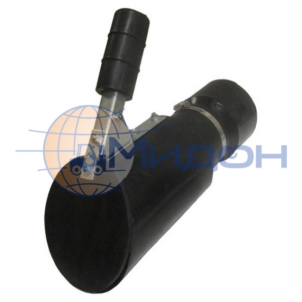 Неопреновый наконечник наклонный d110 мм, для шланга 100 мм. Trommelberg (Германия) CA000102110