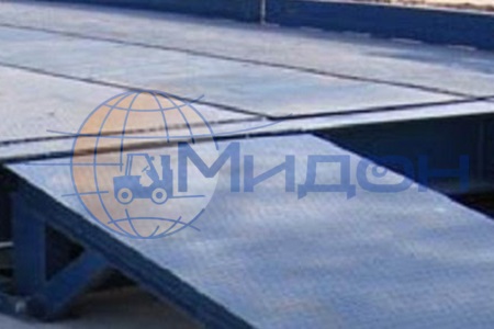 Настил серединный для весов ВСА в комплекте (Длина платформы: 17,6 метров)