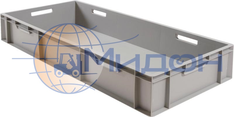 Ящик пластиковый 817 универсальный, сплошной, дно с усилением 1000 х 400 х 230