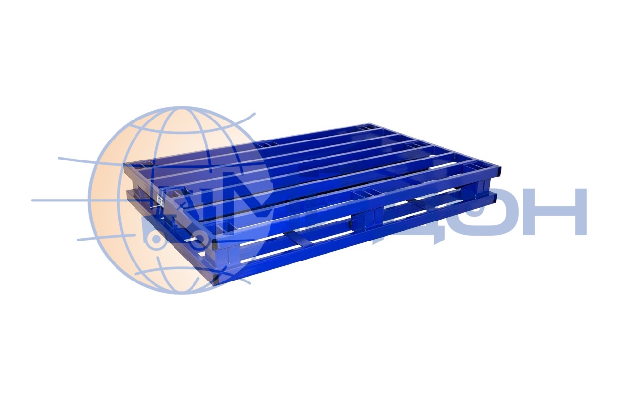 Поддон (паллет) металлический, ГОСТ 9078-84, окрашенный 2П4 ( 800х1200х150 ) (5000кг)