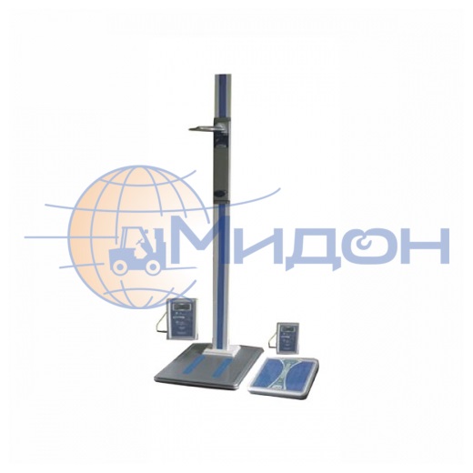 Весы медицинские ВМЭН-200-50/100-Д1-А-"Норма-4" с механическим ростомером РП