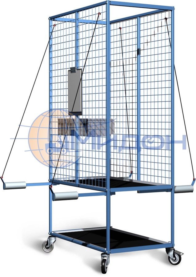 Тележка арматурная для крупных деталей автомобиля 06.101 Ferrum разборная 590х975х1920h