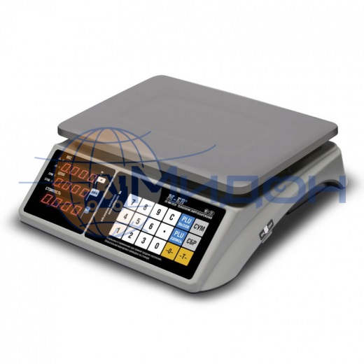 Весы торговые M-ER 328AC-15.2 LED "Touch-M", RS 232 и USB