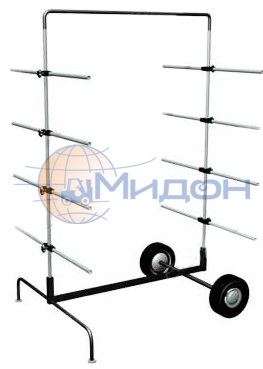 Стойка под бамперы перекатная 06.502/R-9007 Ferrum