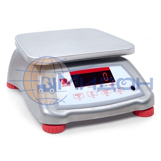 Весы порционные OHAUS Valor V41XWE6T, влагозащищенные, из нержавейки