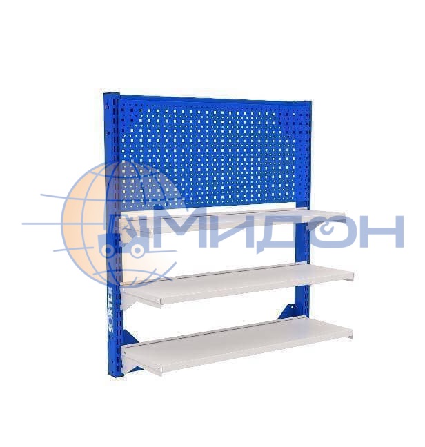 Система хранения SORTEX 1075 S №1-1 1075х995х60 подвесная, включая контейнеры 12.401 (75*100*165)-27шт, 12.402 (130*150*250)-12шт, 12.403 (150*225*350)-8шт.