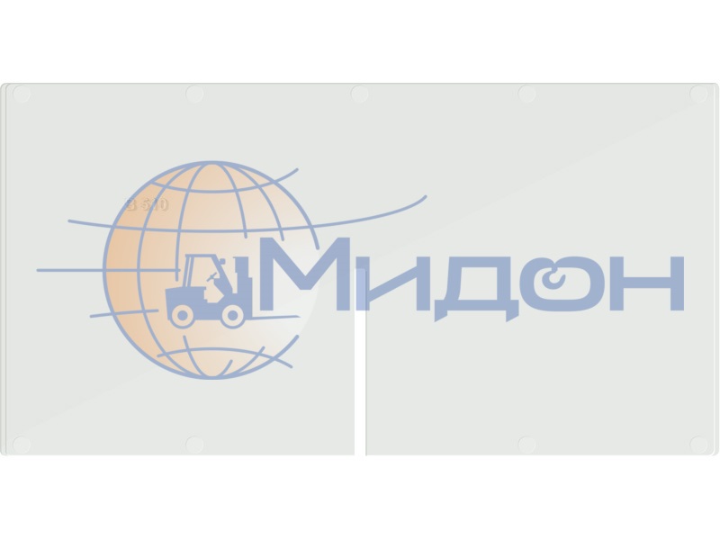 Прозрачный поперечный разделитель PD 510-В для ящика PD 510 260 х 150