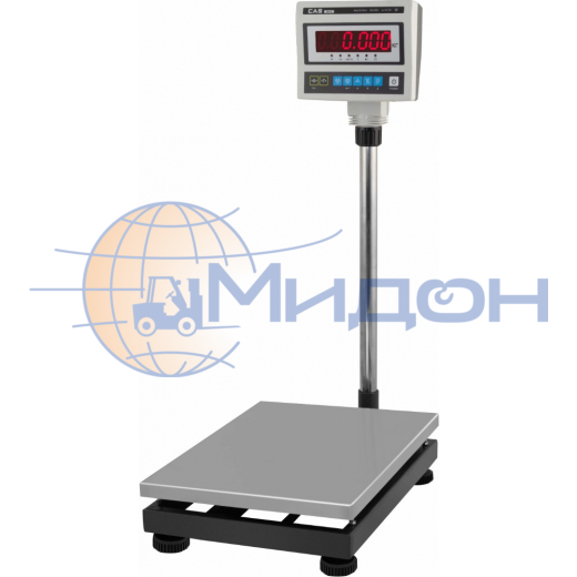 Весы товарные платформенные CAS DBII-150E, напольные