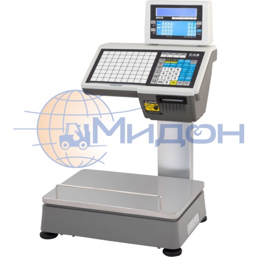 Весы торговые CAS CL-5000-06D (TCP/IP), с печатью этикеток