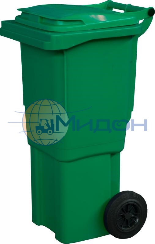 Контейнер мусорный на 2-x колесах с крышкой (HDPE) MGB 60 520 х 461 х 940