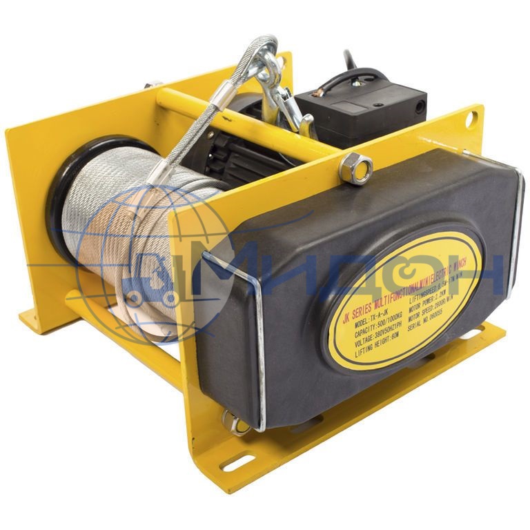 Лебедка электрическая EWH 500 (KDJ-500B1-30) (500кг) L=60м, 380 V