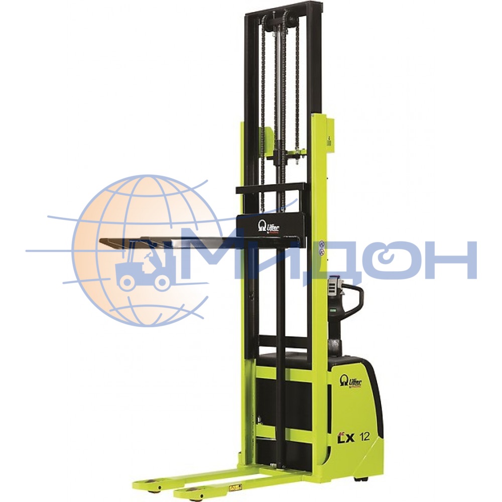 Штабелёр самоходный LX 12/25 IL Pramac Lifter (Италия) 1200 кг, 2500 мм, с АКБ и ЗУ 50А/315Ah