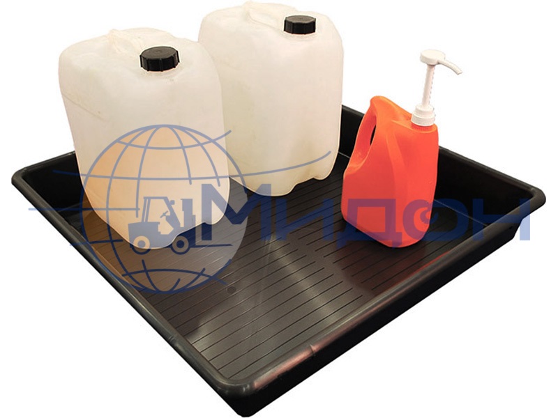 Контейнер пластиковый под локализацию ПдО 64 800 х 800 х 120 поддон на 64 литра