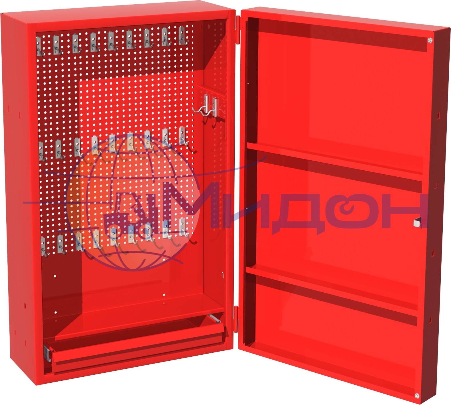 Шкаф настенный 03.001S Ferrum CLASSIC (1 ящик) 500х255хh820мм