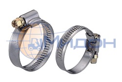 Хомут червячный 30-45 мм (100 шт.) Trommelberg (Германия) E100150-45