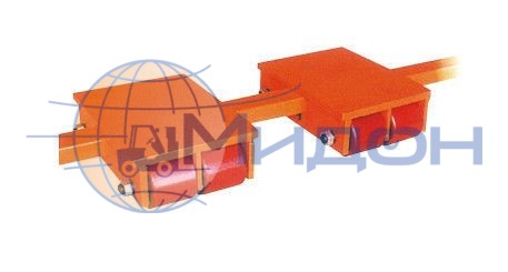 Роликовая платформа (подводная опора) неповоротная CRM-4 г/п 4тн