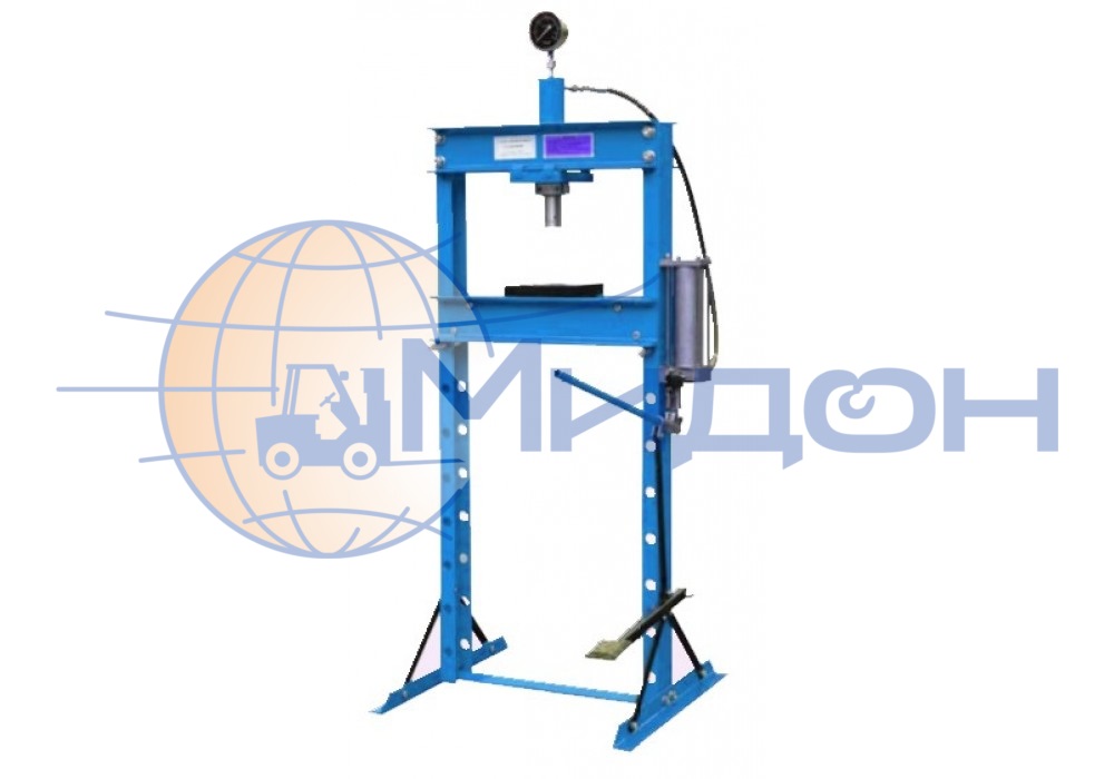 Пресс 20т напольный с манометром Trommelberg (Германия) SD200805C