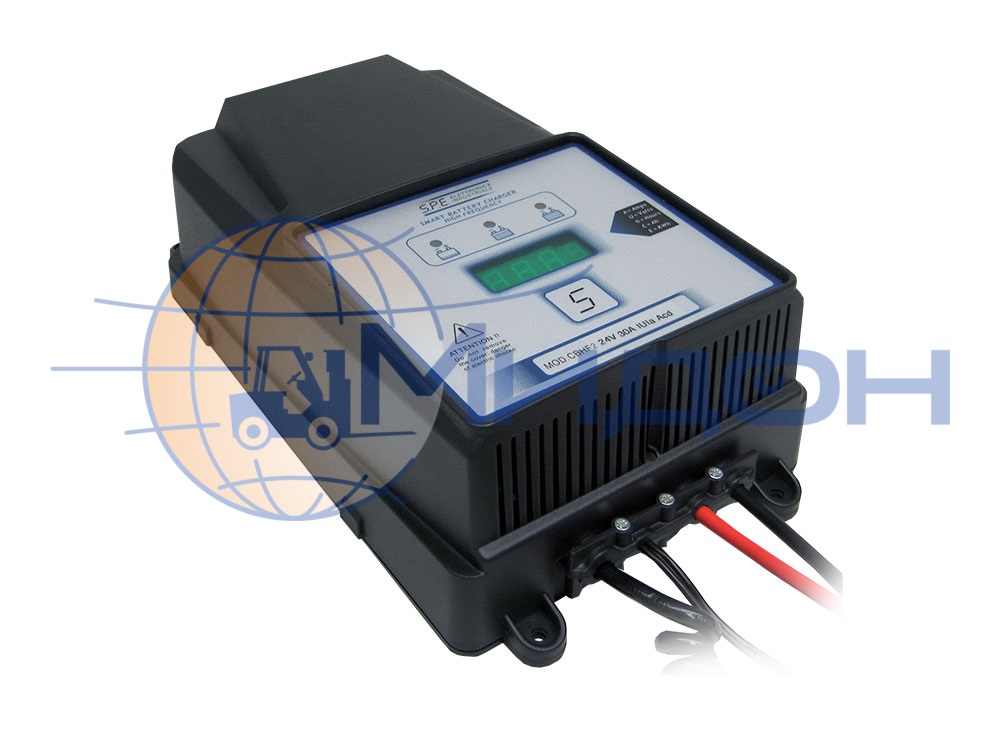 Зарядное устройство для АКБ SPE (Италия) CBHF2 высокочастотное 12В, 24В , 36В, 48В / 15А, 20А, 25А, 30А