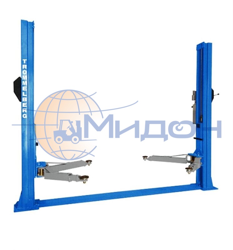Подъемник 2-х стоечный, электрогидравлический TST40С, г\п 4т, нижняя синхронизация Trommelberg (Германия)