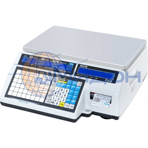 Весы торговые CAS CL-5000J-06IB с печатью этикеток