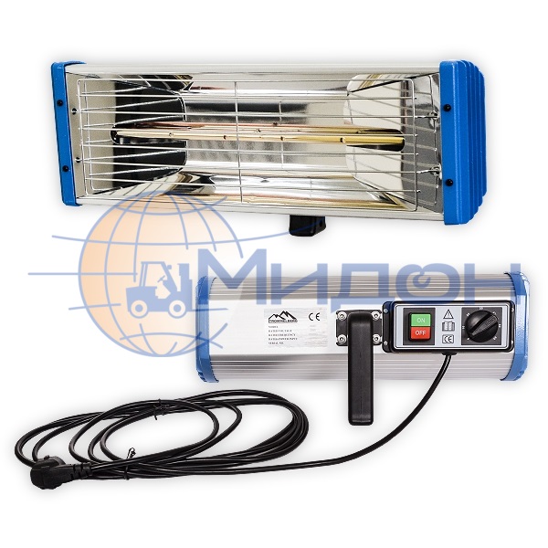 ИК сушка IR01 HANDHELD, ручная, коротковолновая, 220В, 1,1кВт, площадь облучаемой пов-ти 0,8м х 0,5м Trommelberg (Германия)